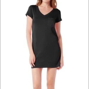Michael Stars V-Neck Jersey Mini Dress